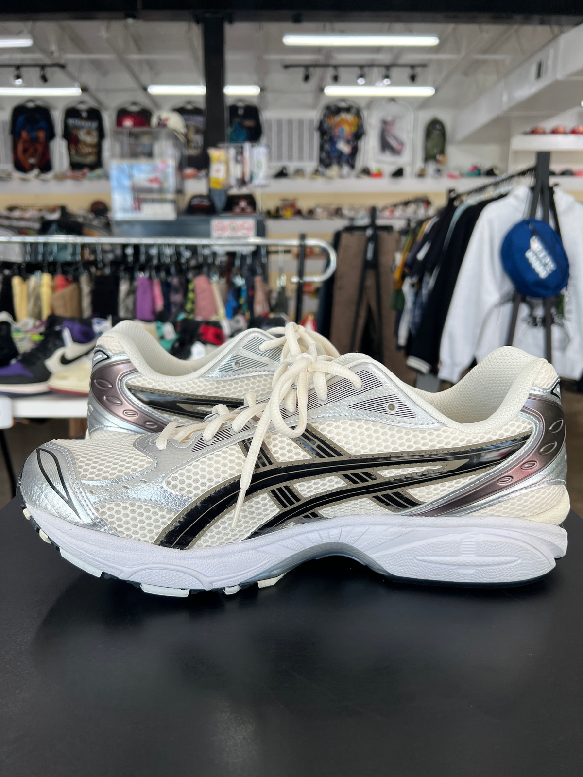 ASICS Gel-Kayano 14 Cream Black Metallic Plum Sz 11.5 (2023)