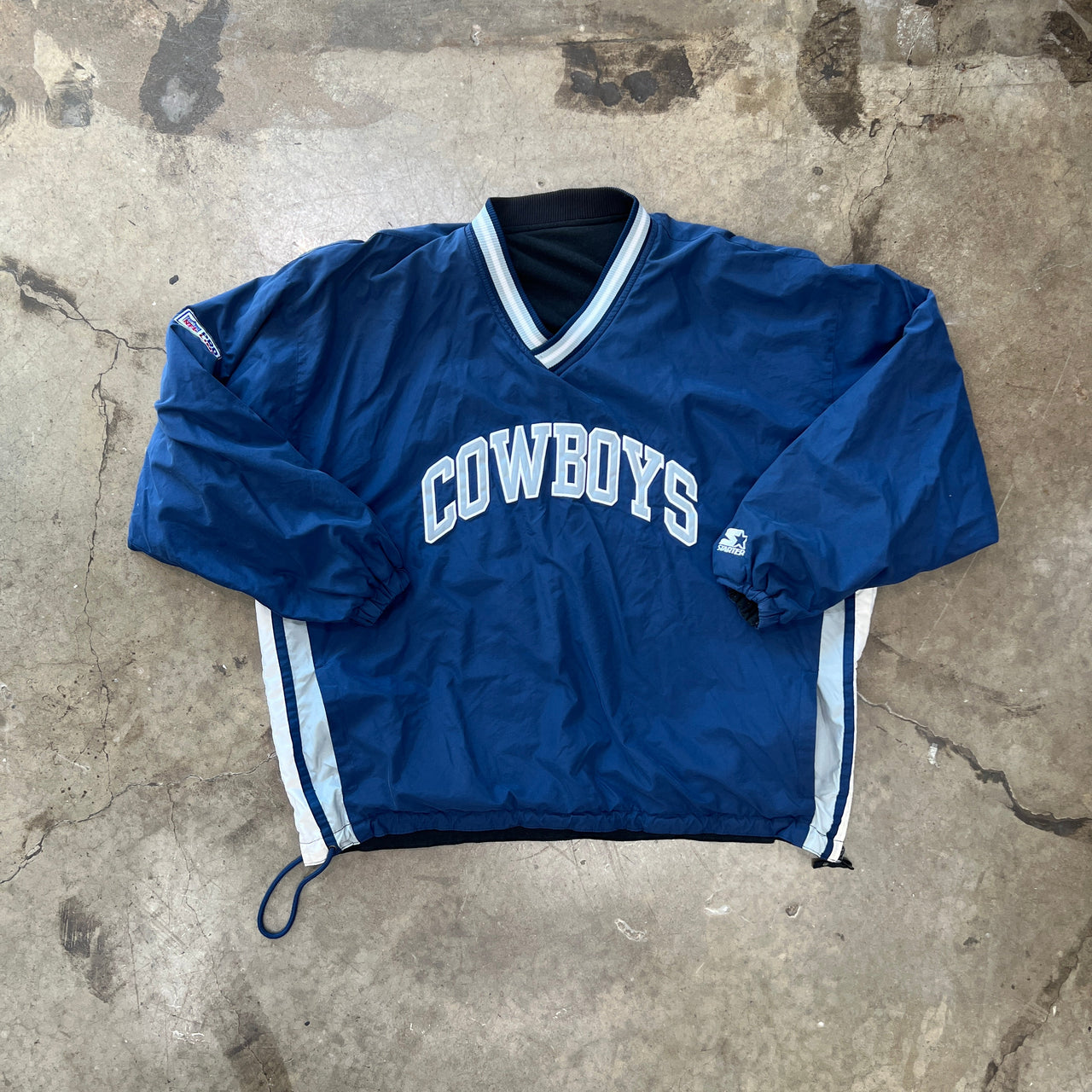 90s NFL Starter Dallas Cowboys Pro Line Pullover Vneck
