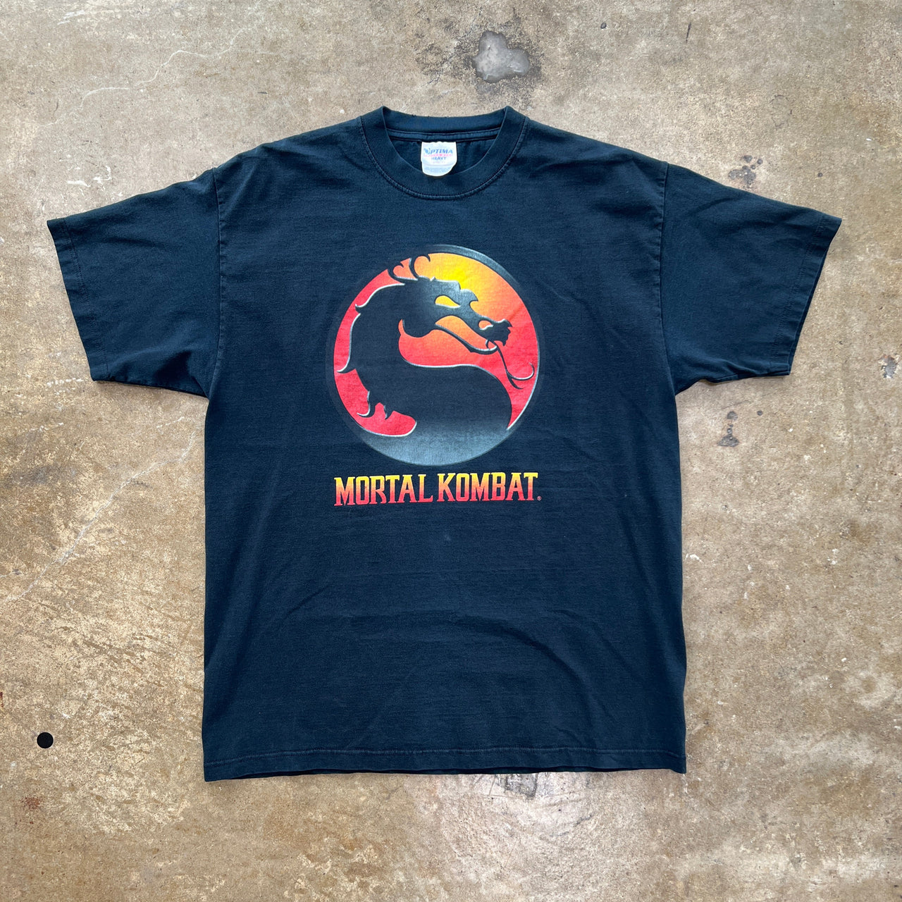 2000s Mortal Kombat Video Game Optima Tag Tee