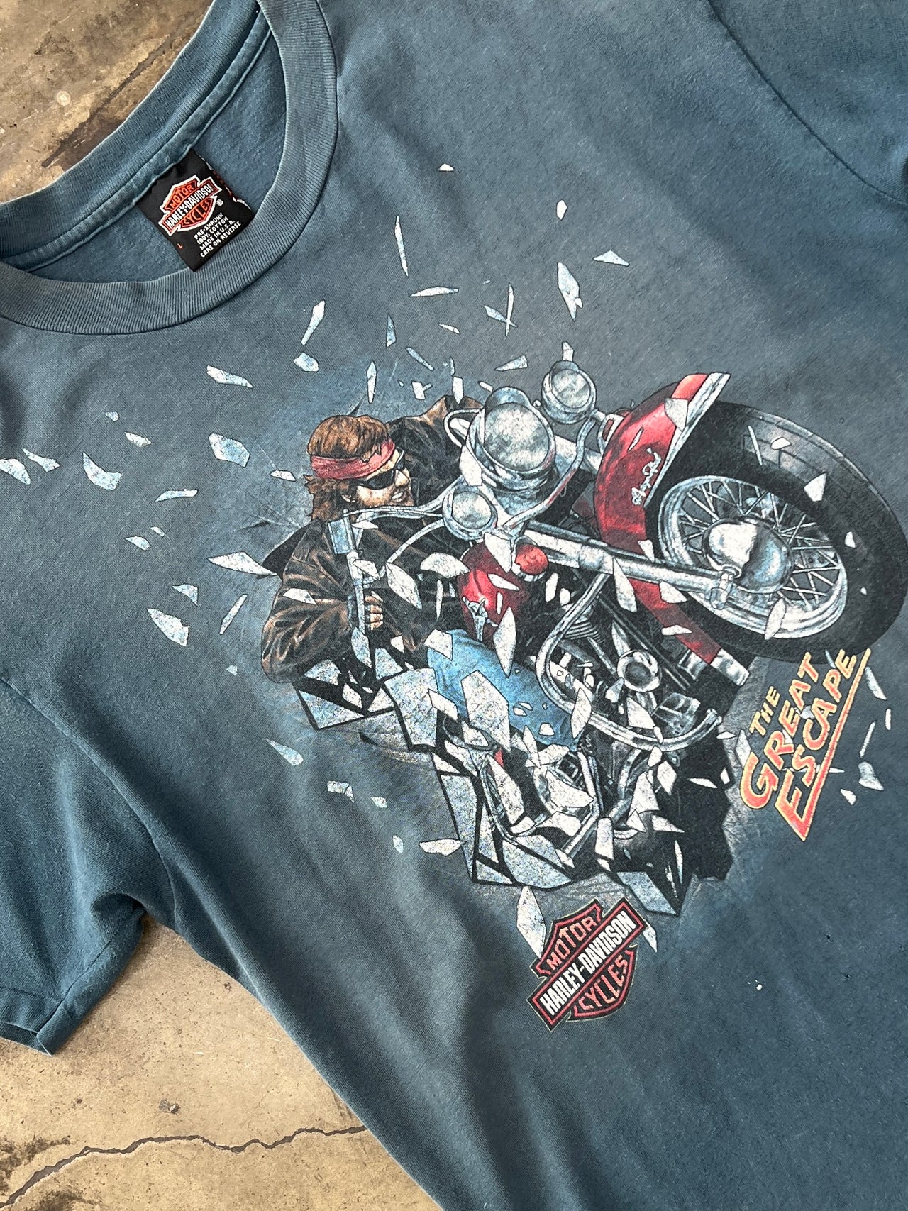 Harley Davidson Breakthrough Motorcycle New York Great Escape Tee