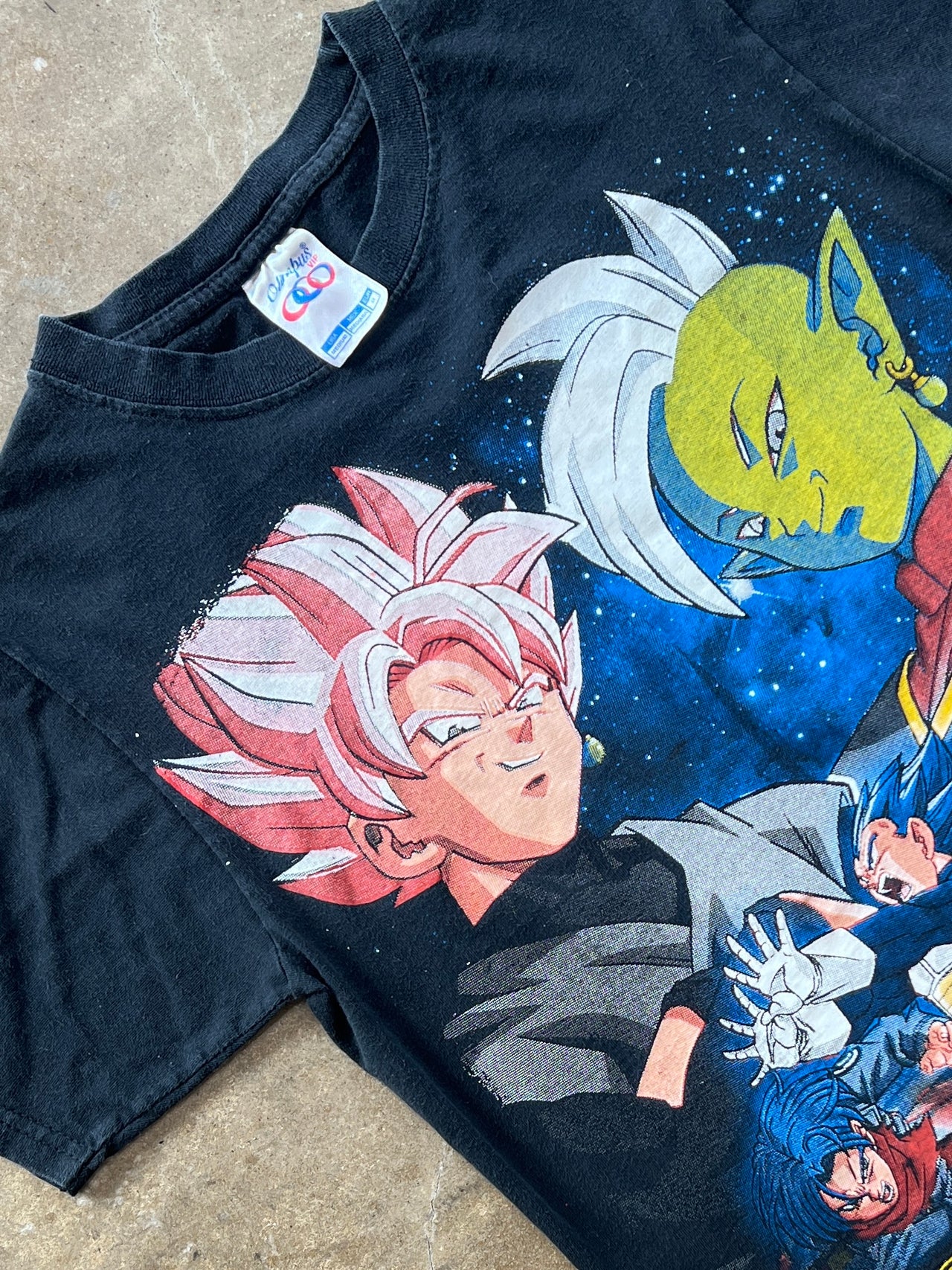 Dragon Ball Super Goku Vegeta Olimpus VIP Boot Tee