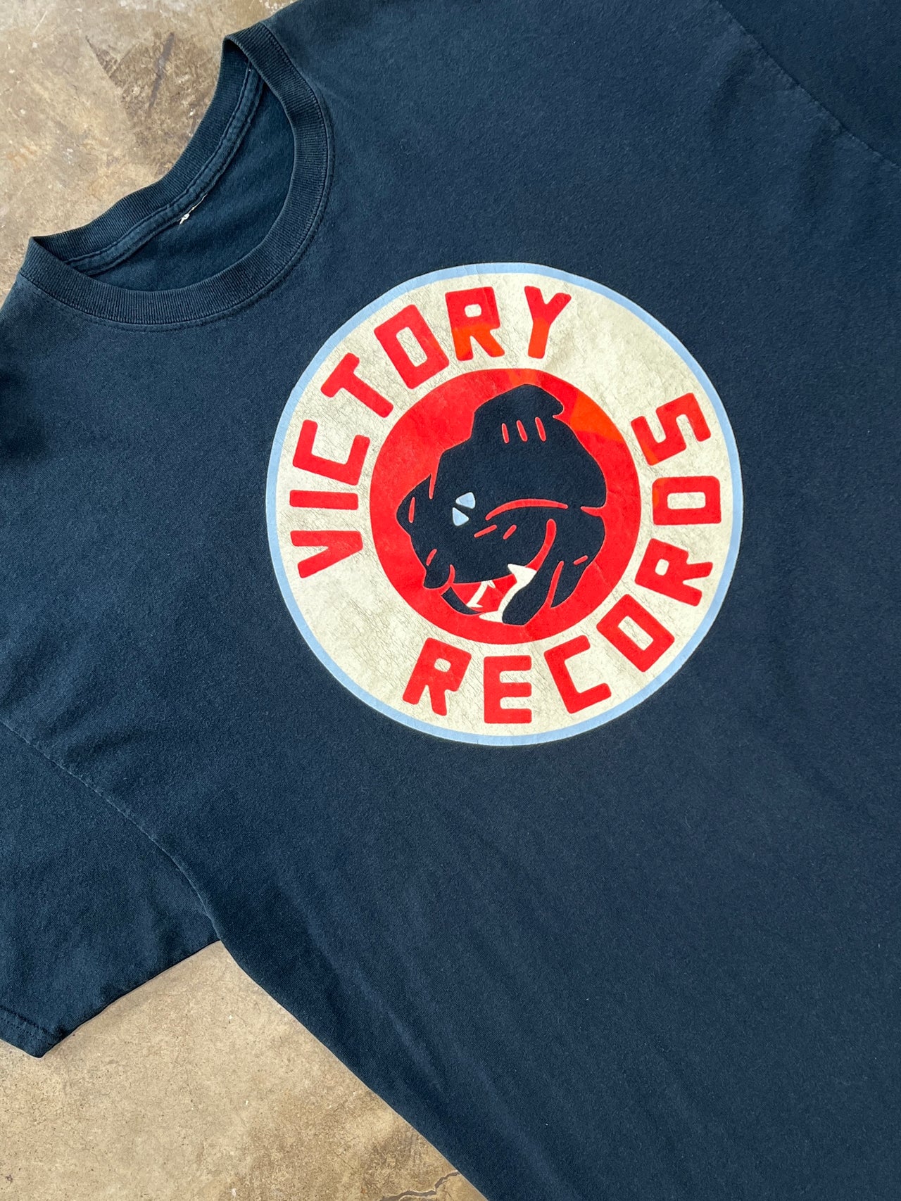 Victory Records Emo Band Label Tee