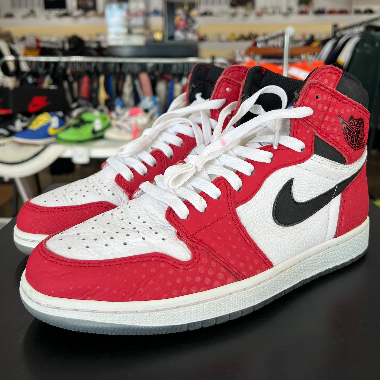 Air Jordan 1 Spider Man Origin Story (2018)