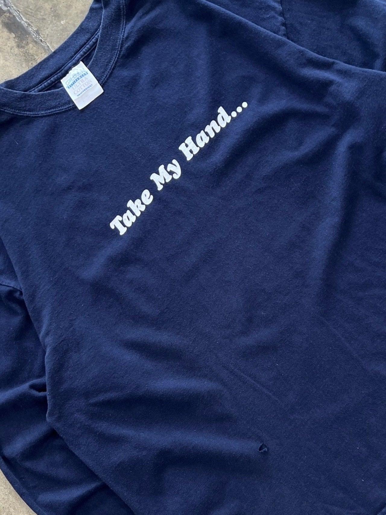 Take My Hands Surrender Jesus Religious Tee LS