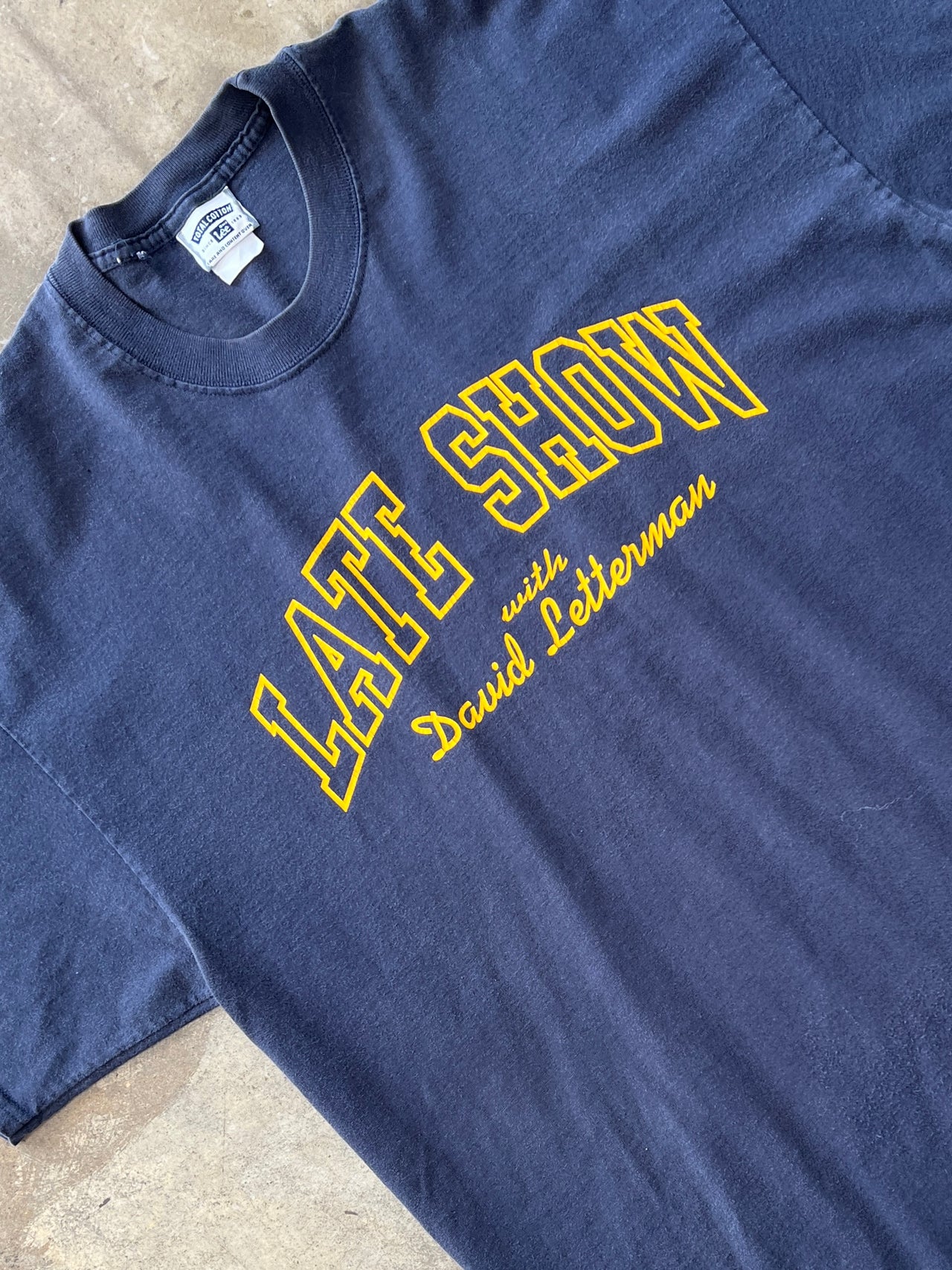 90s Late Show David Letterman Lee Total Cotton Tee