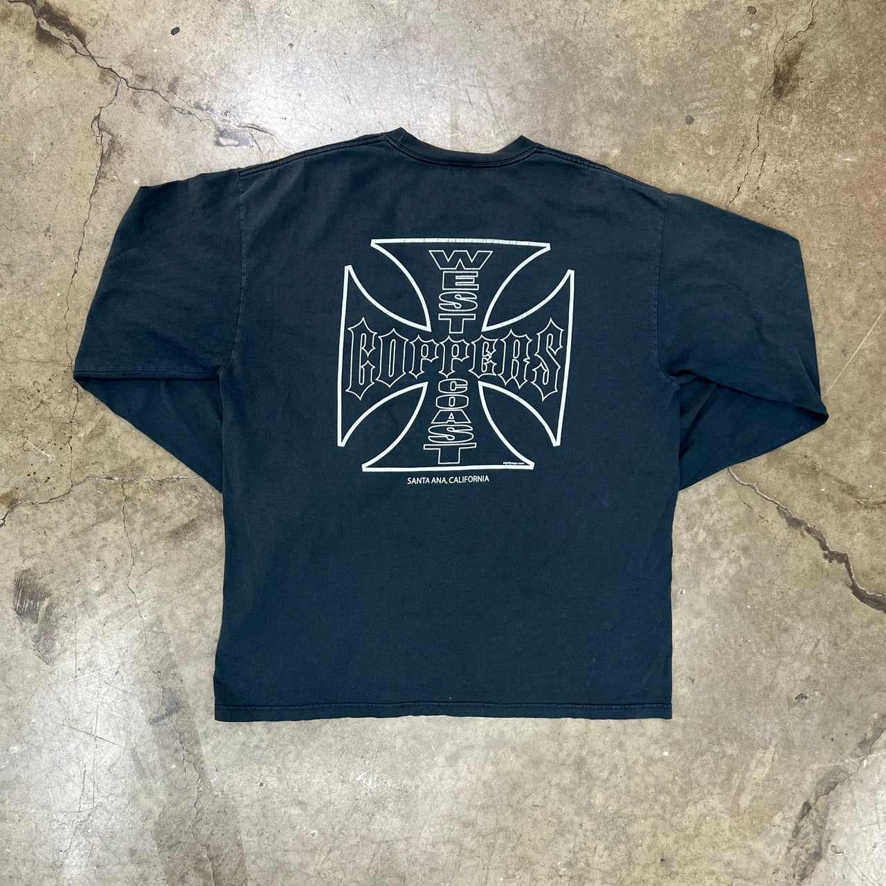 West Coast Choppers Hog Cross Anvil Long Sleeve