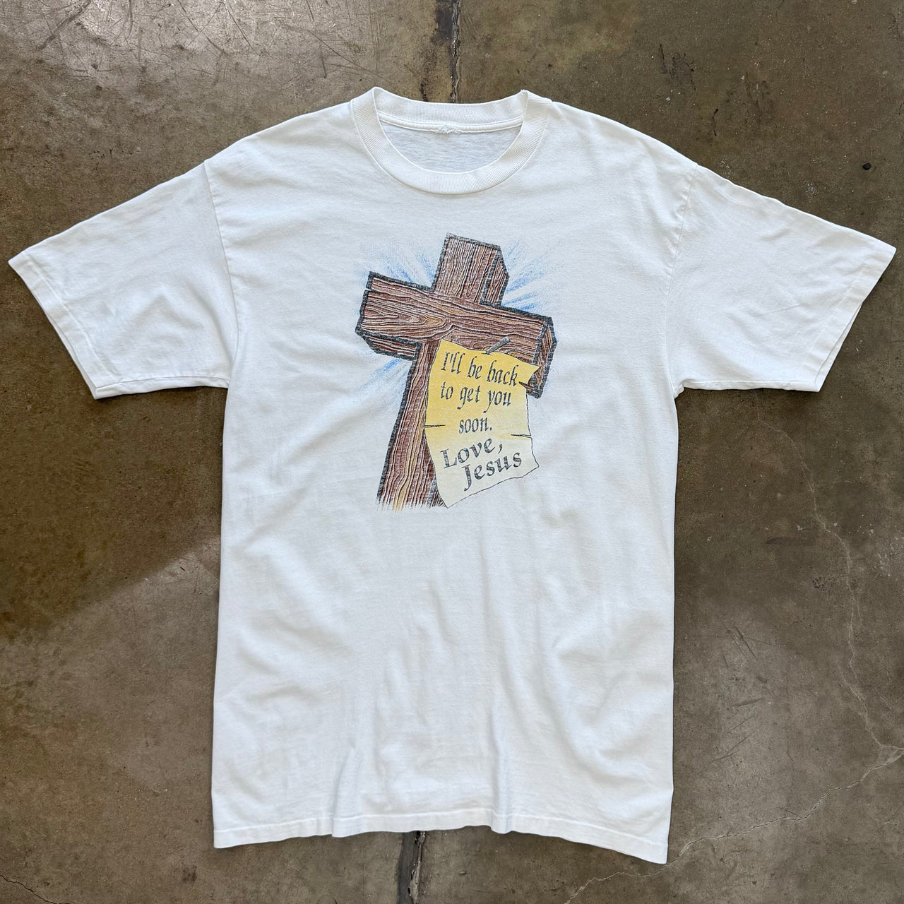 I'll Be Back to Get You Cross Death Jesus Death Tee