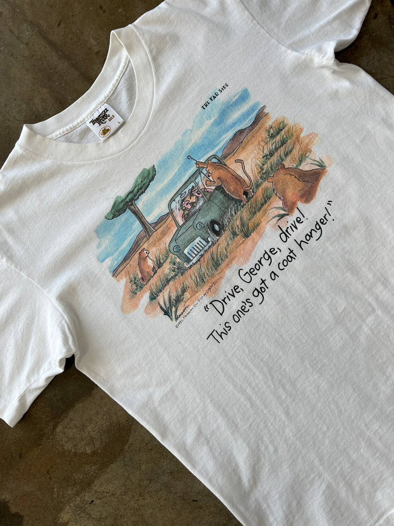 The Far Side Safari Drive George Drive Tee