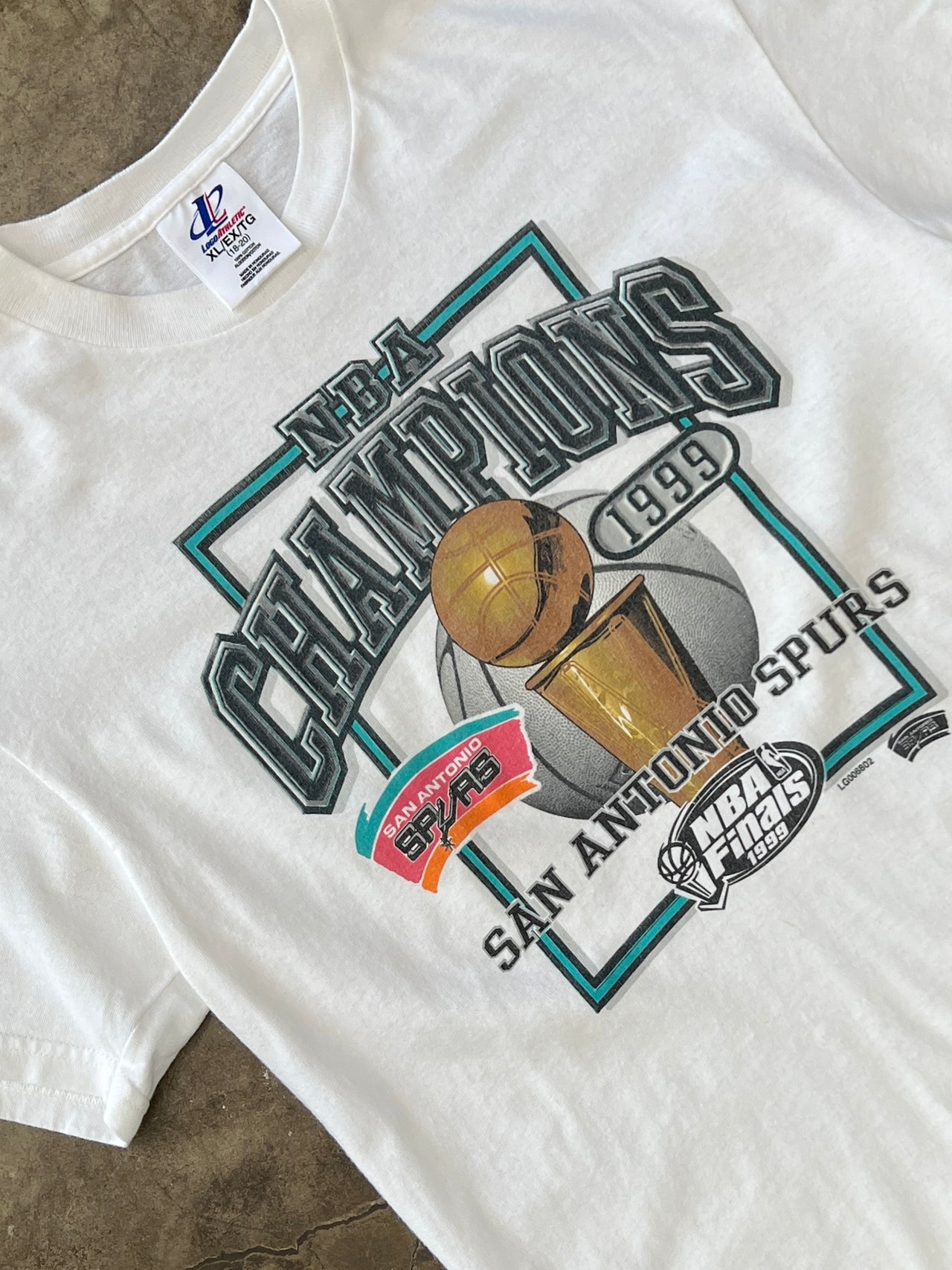 1999 NBA Champions Spurs Tee