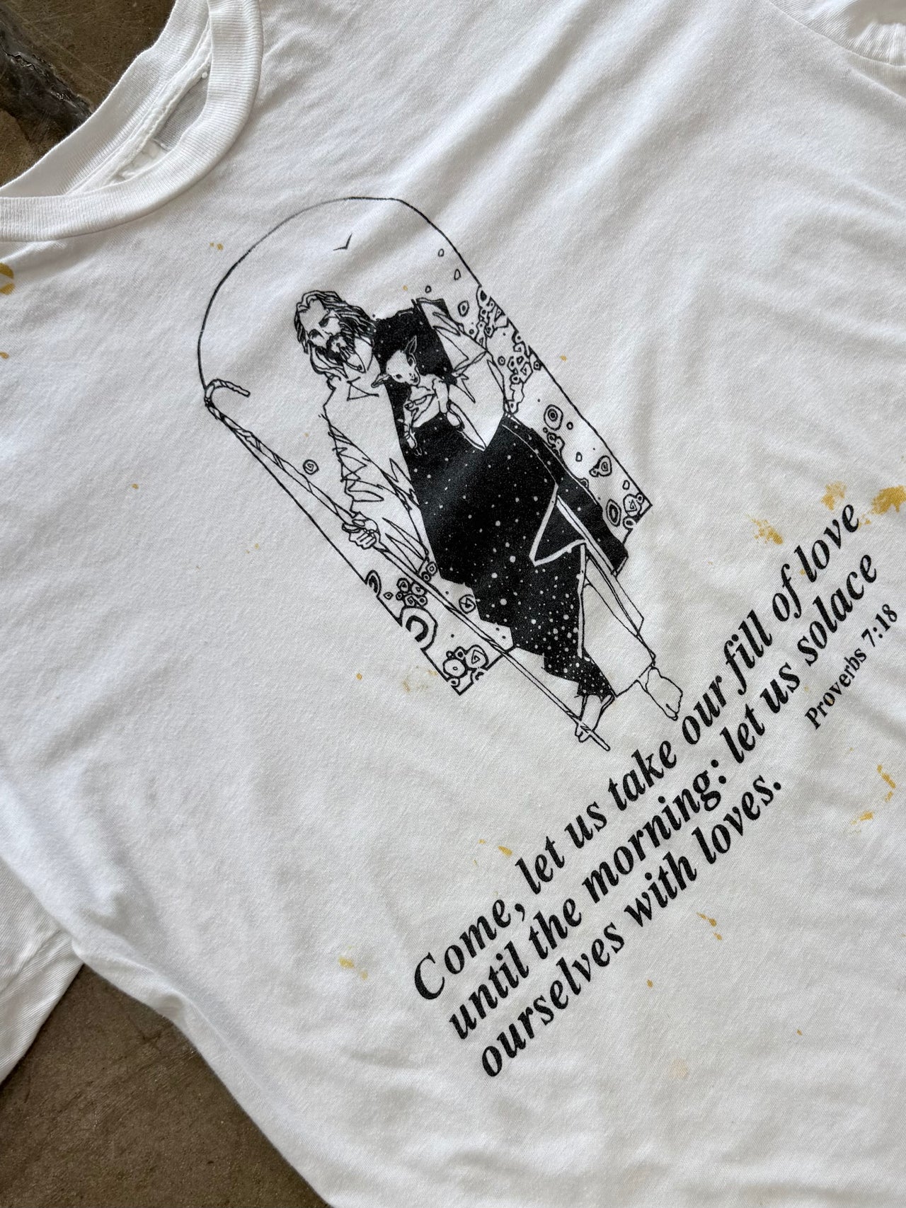 Proverbs Jesus Sheppard Bible Verse Religious Tee