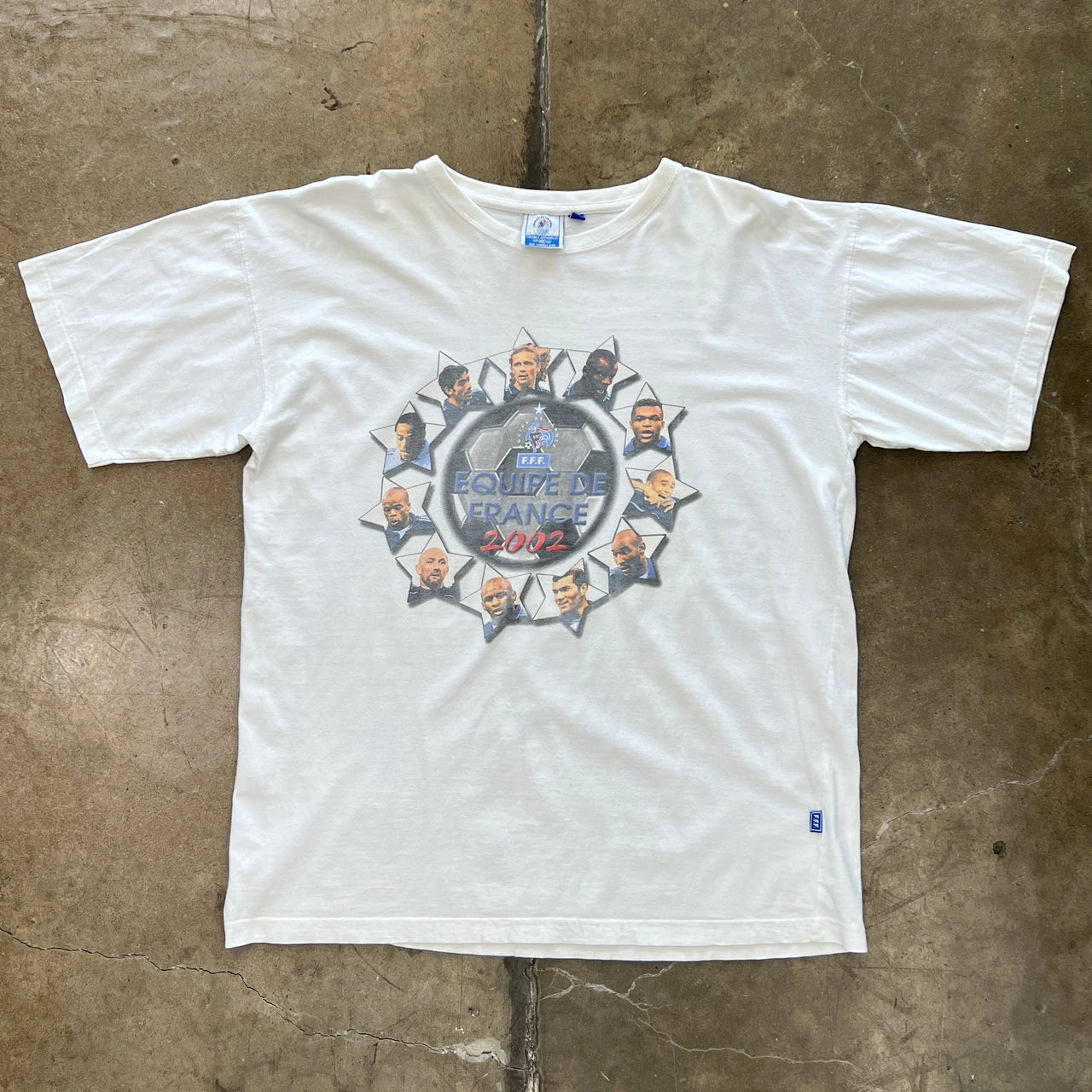 2002 Equipe De France FFF Soccer Tee