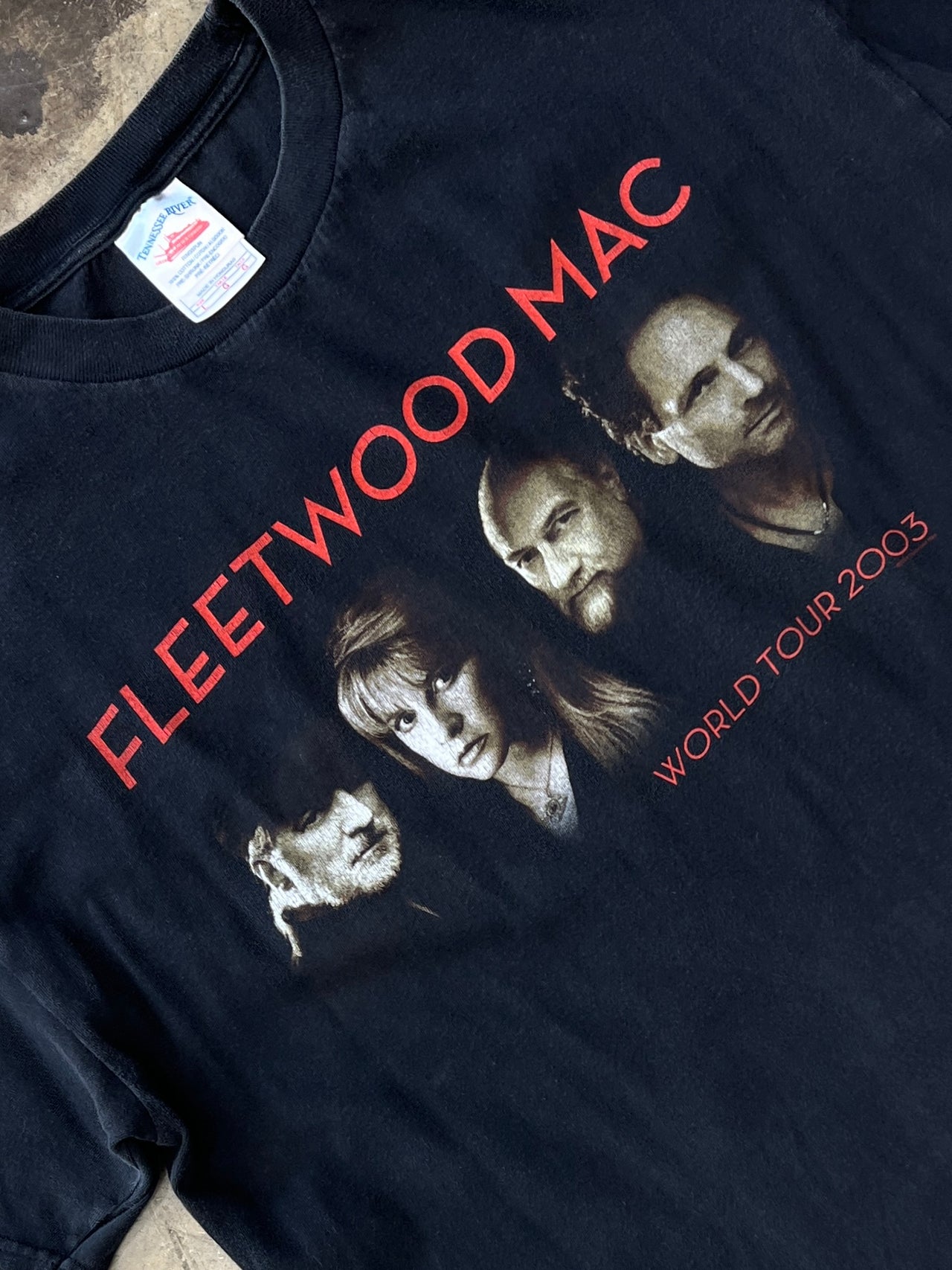 2003 Fleetwood Mac What's the World Coming To Tour Tee