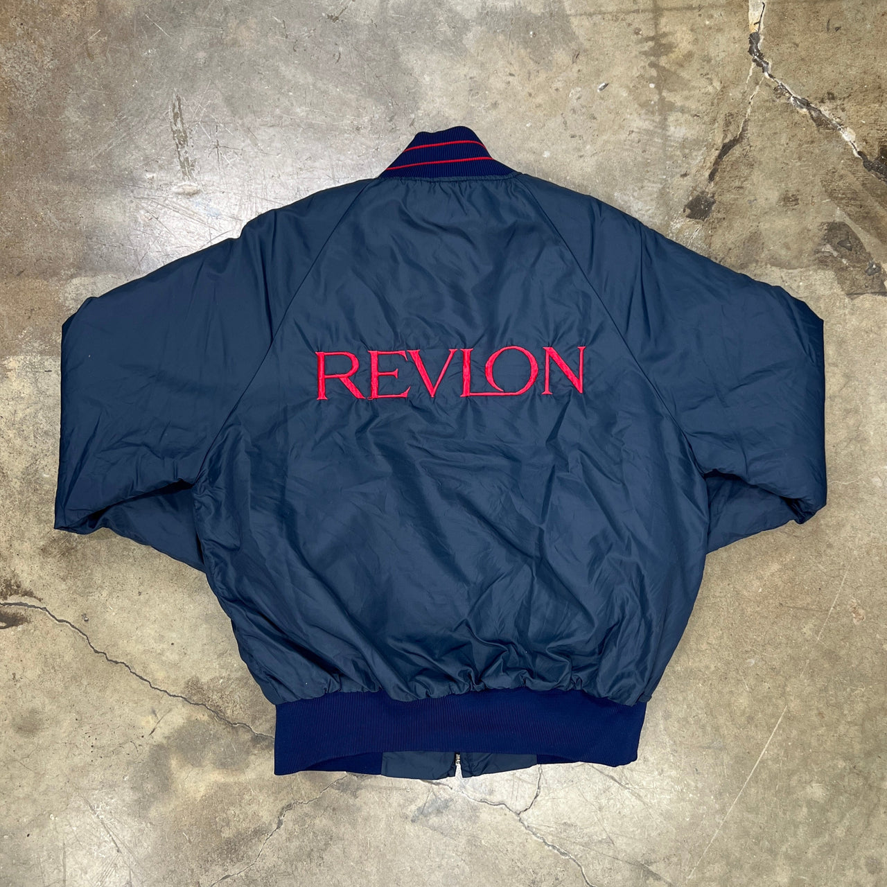 Revlon Company Texas Polo Bomber Jacket