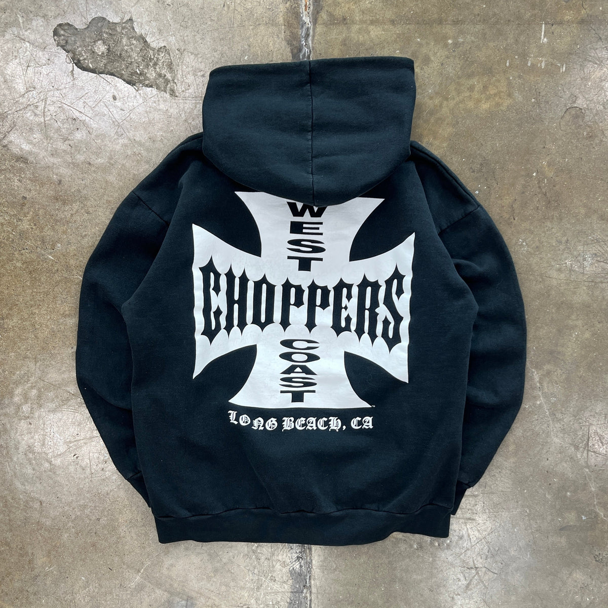 West Coast Choppers Cross Logo Hoodie