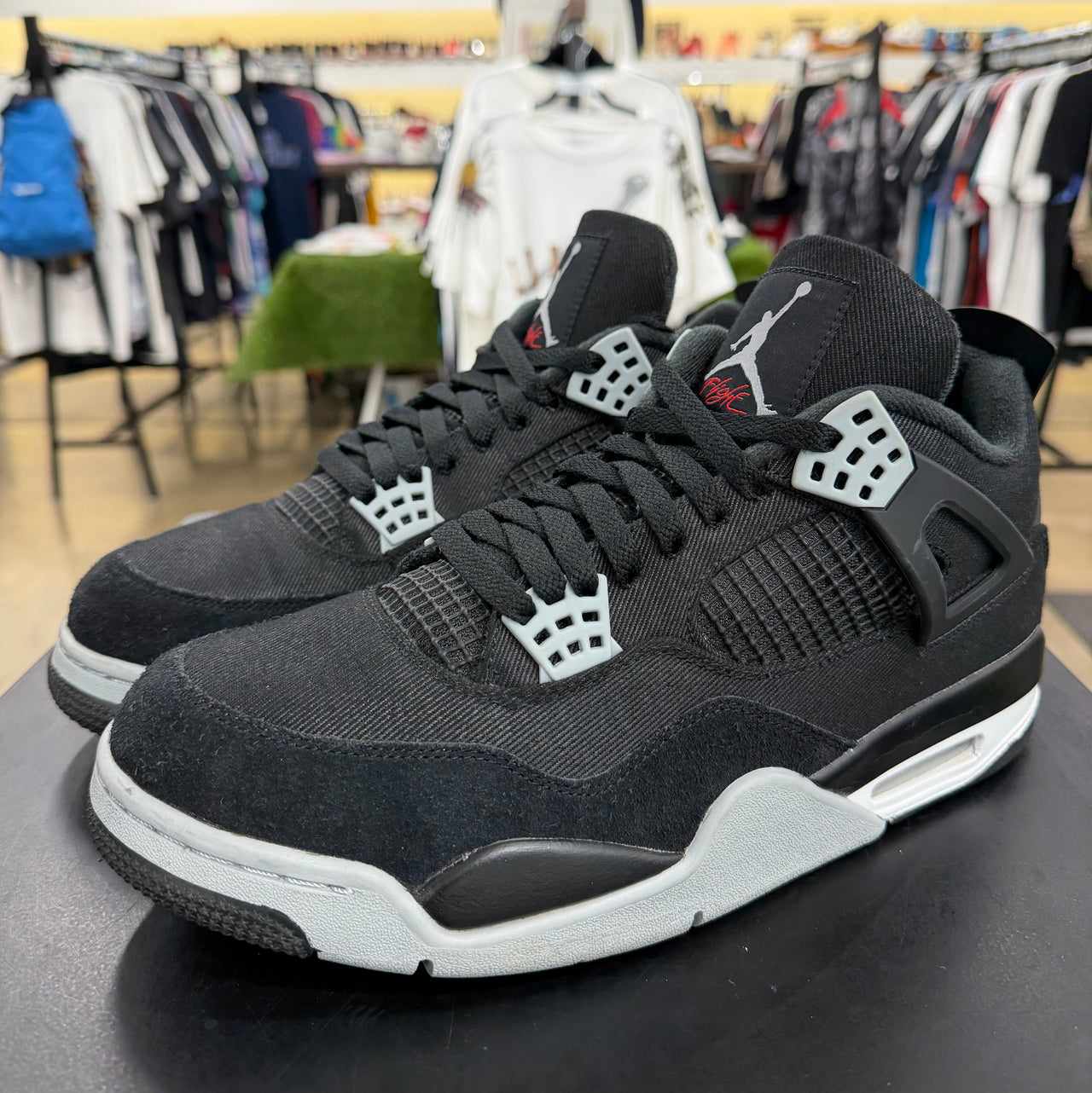 Air Jordan 4 Black Canvas (2022)