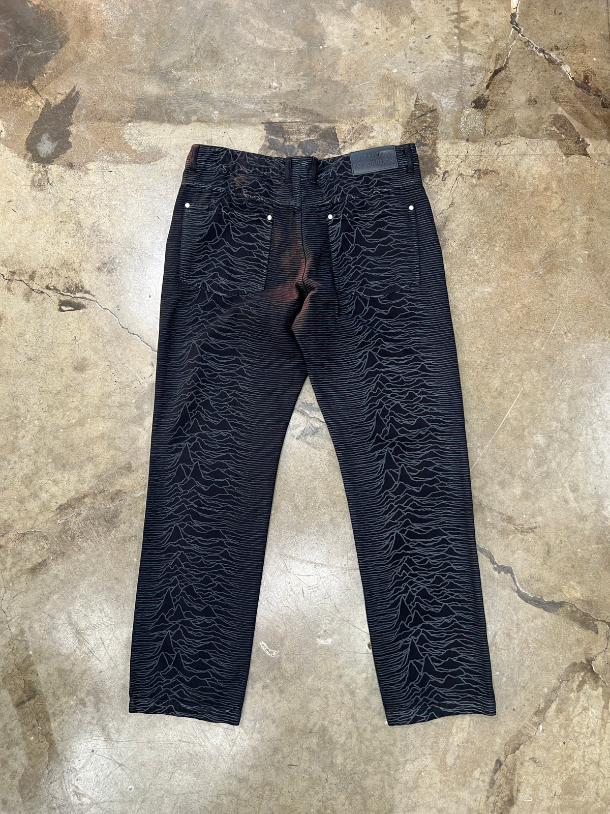 Pleasures Joy Division New Dawn Fades Denim Sz. 34