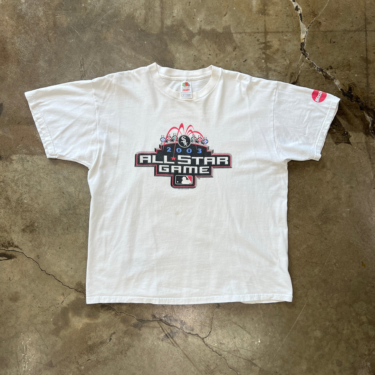 2003 Y2K Early 2000s White Sox All-Star Game Tee