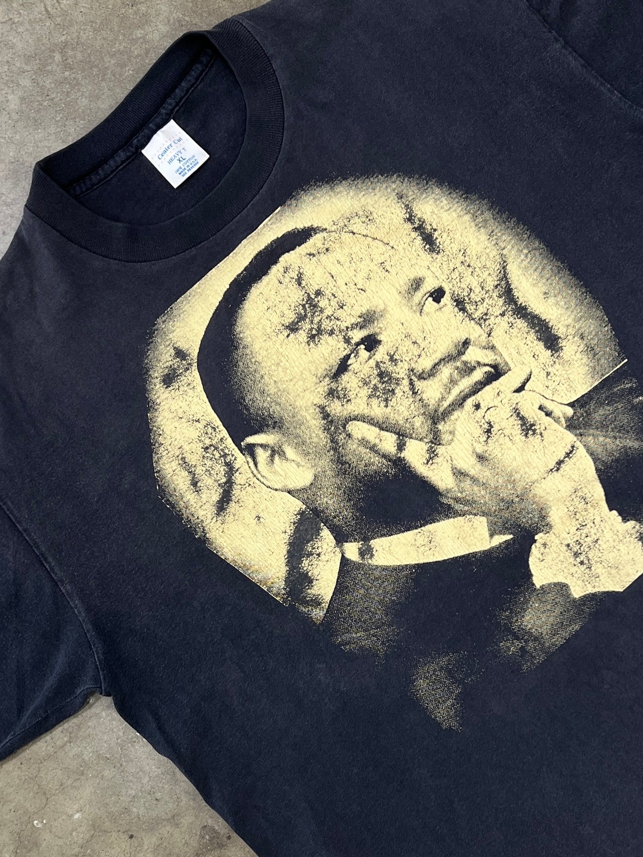 Martin Luther King MLK Injustice Anywhere is a Threat to Justice Social Single Stitch Tee