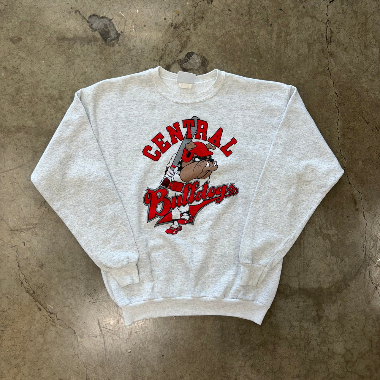 Central Bulldogs Cotton Blend Tee Lee Tag Large