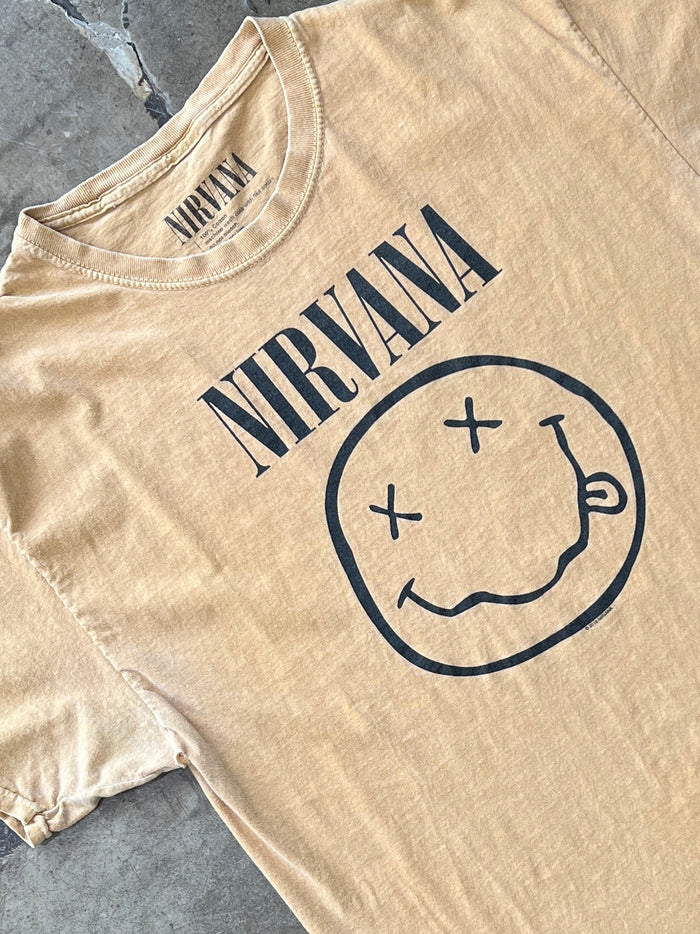 Nirvana Smiley Face Tee