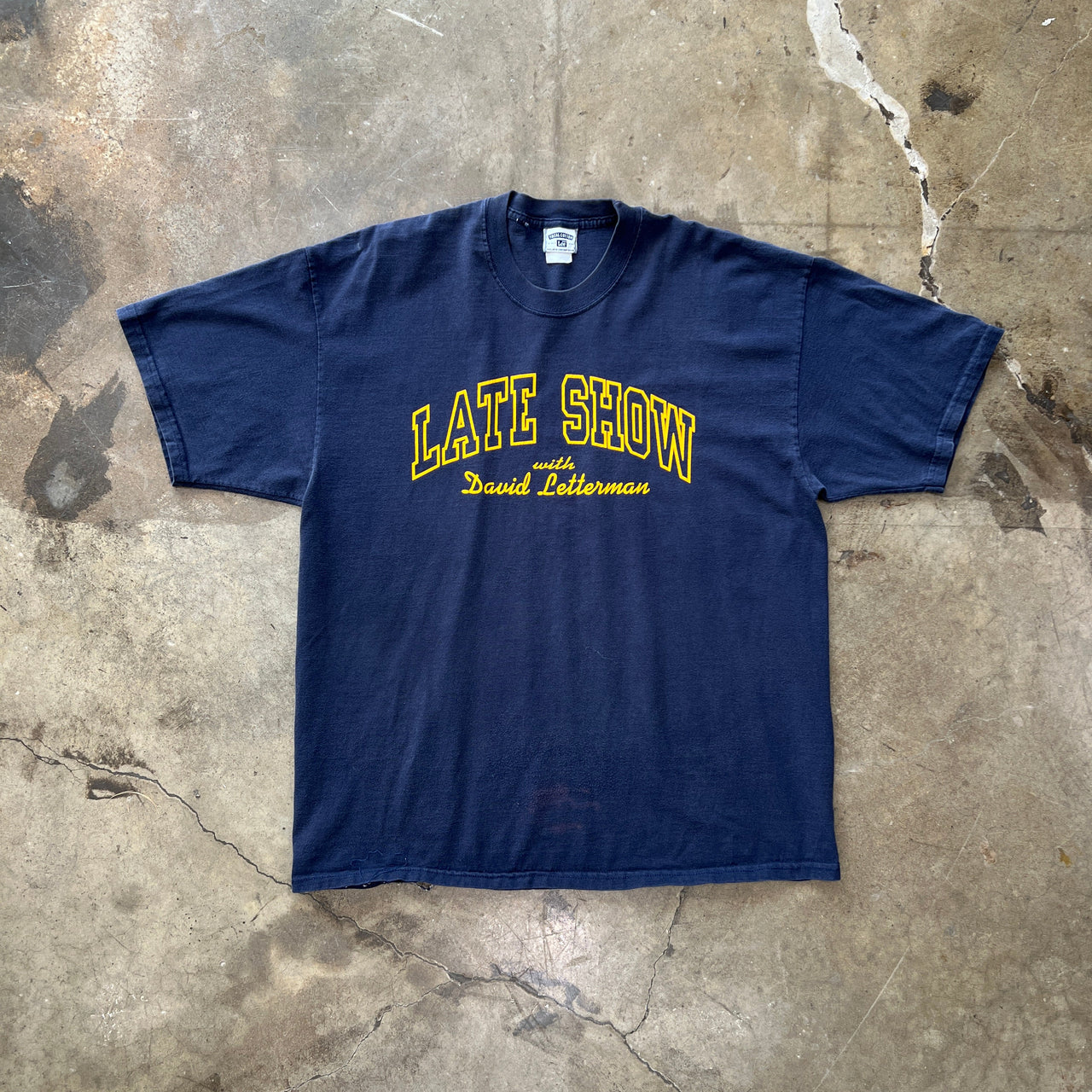 90s Late Show David Letterman Lee Total Cotton Tee