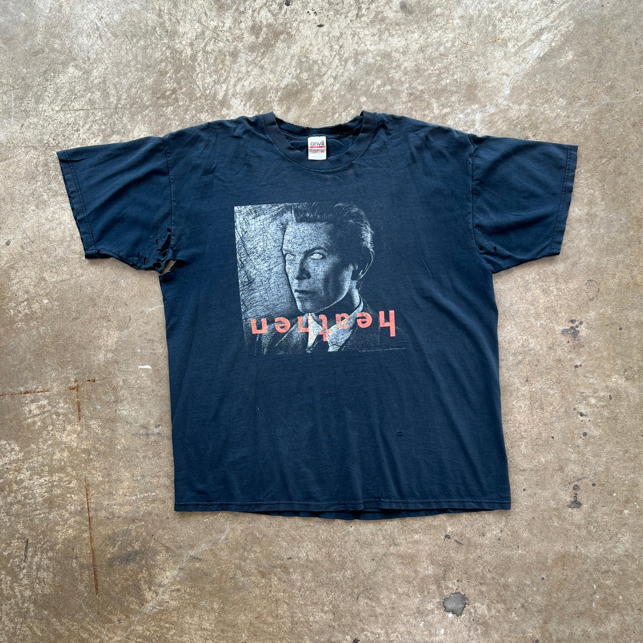 2002 Y2K David Bowie Heathen Tour Tee