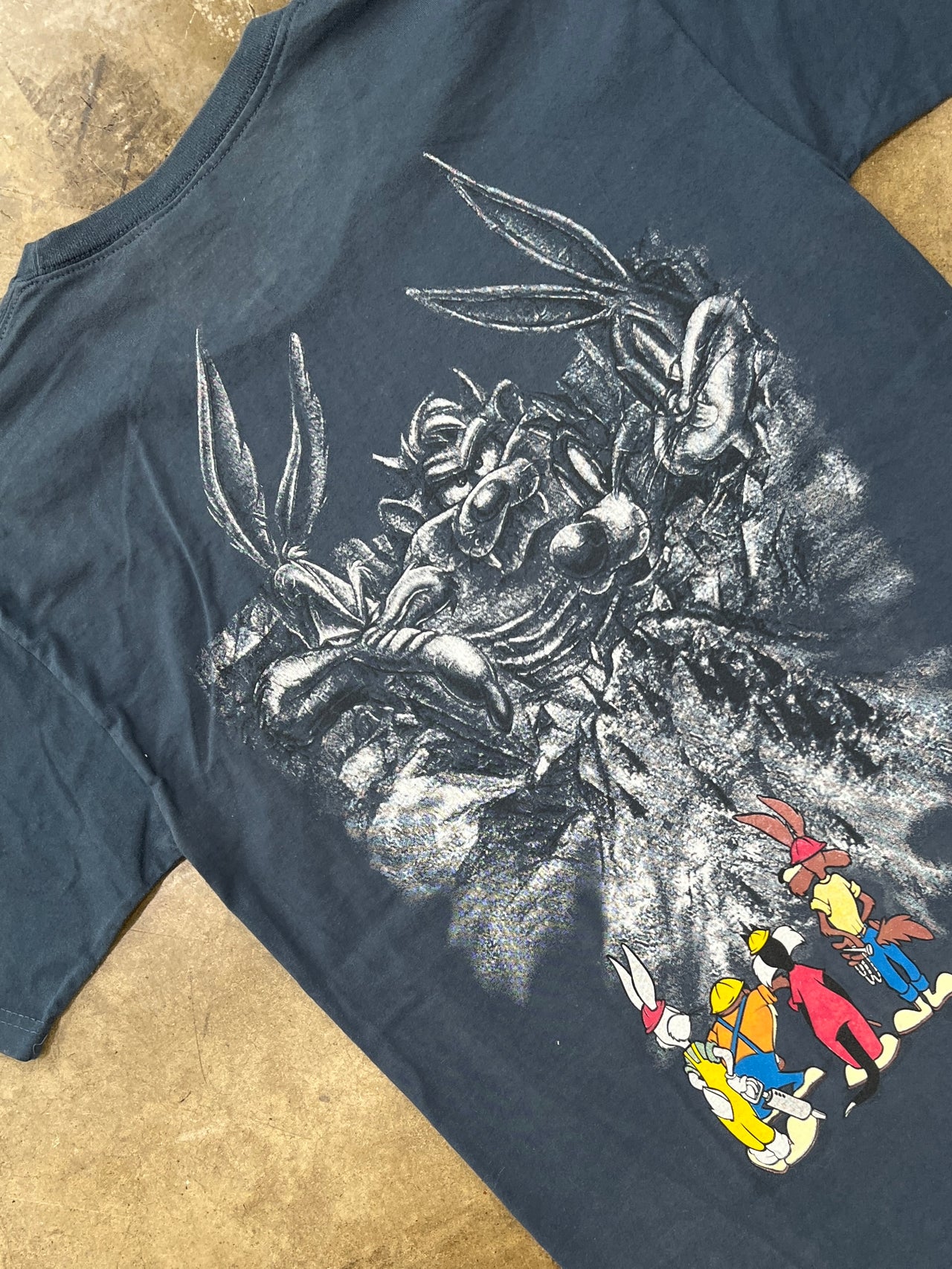 Looney Tunes Demolition Taz Bugs Bunny Tee