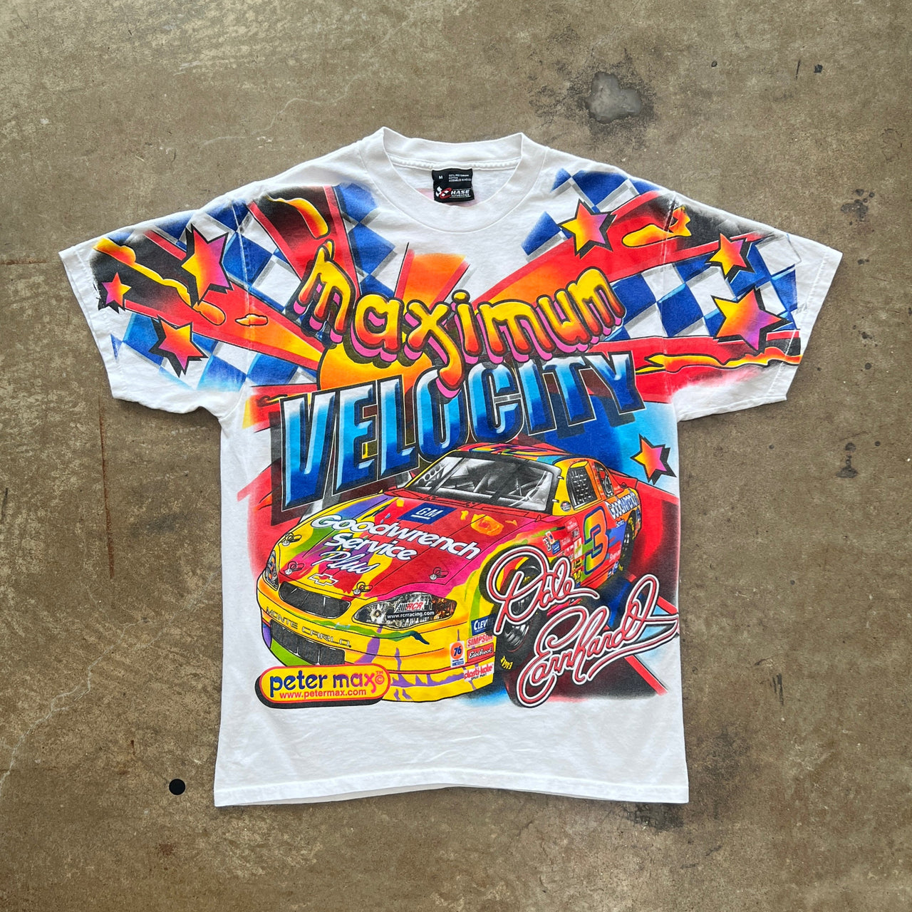 2000 NASCAR AOP Dale Earnhardt Maximum GoodWrench Racing Tee