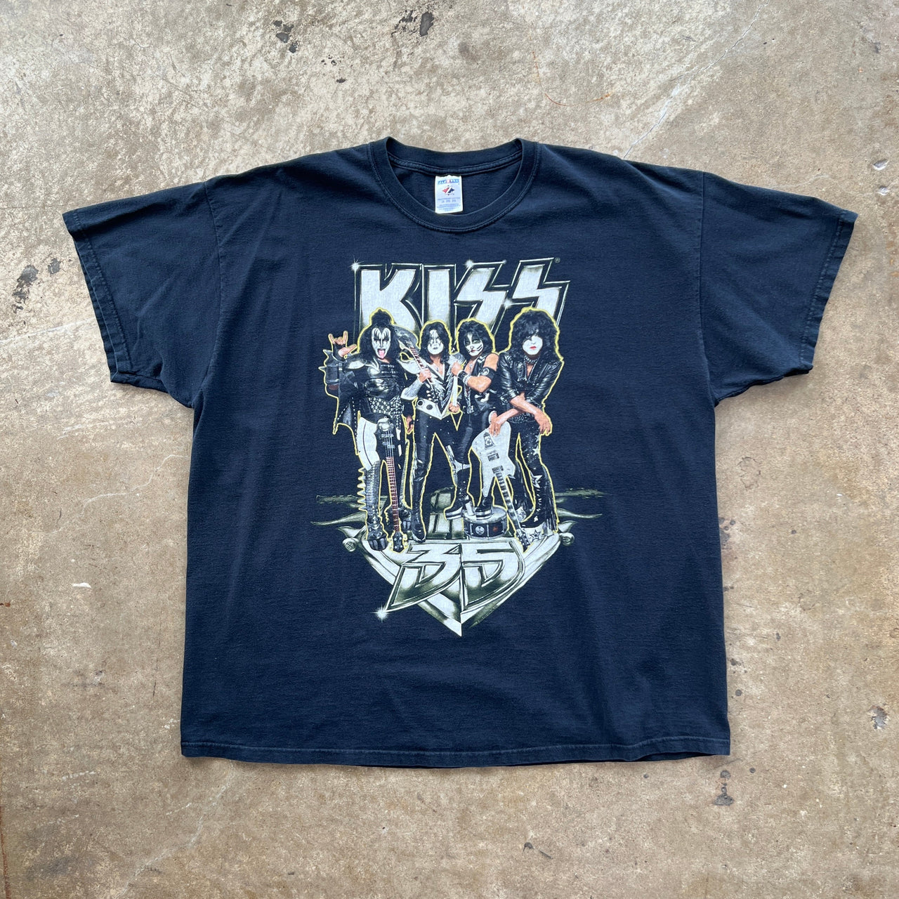 Y2K 2005 Kiss Alive 35 Band Tee