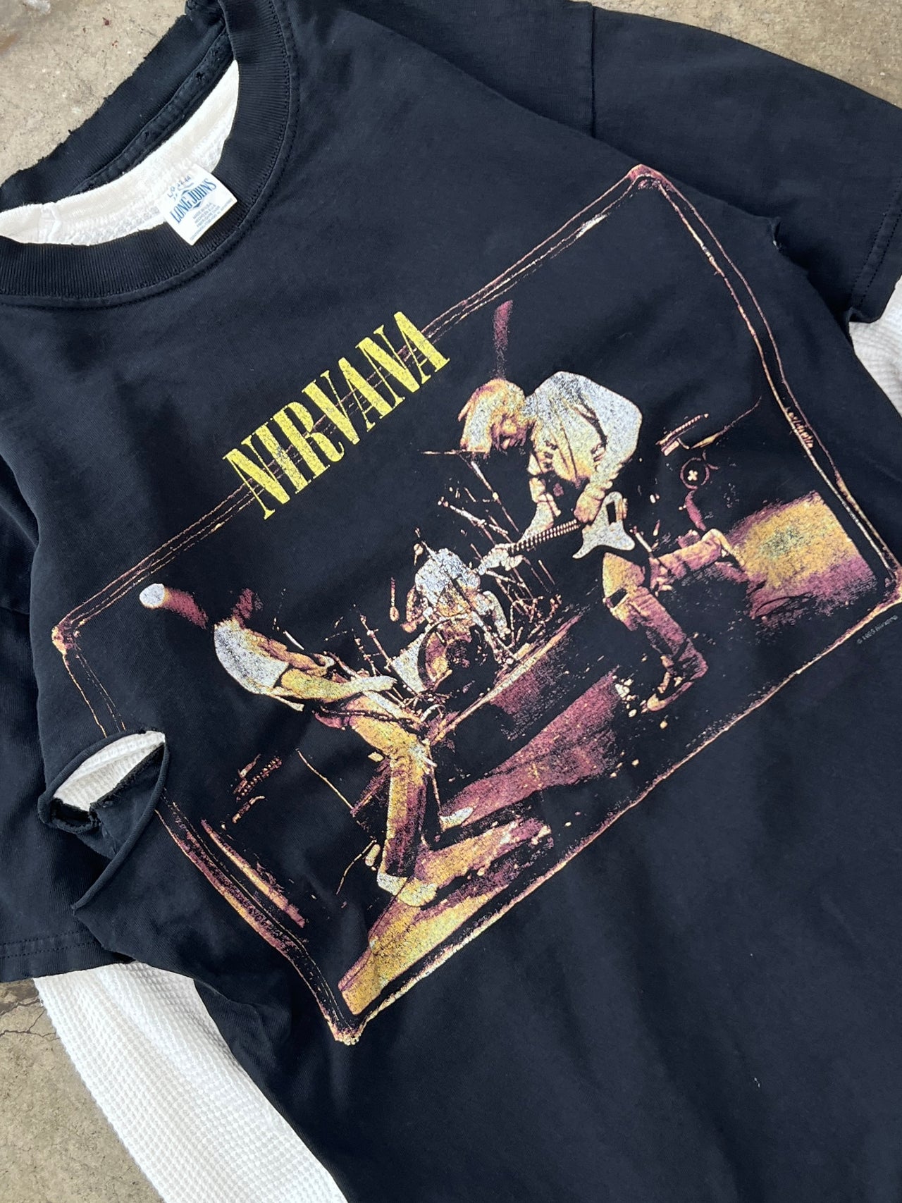 1996 Nirvana From the Muddy Banks Band Tee