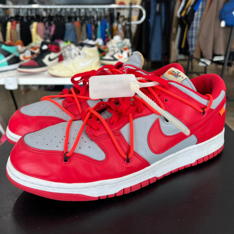 Nike Dunk Low Off White University Red (2019)