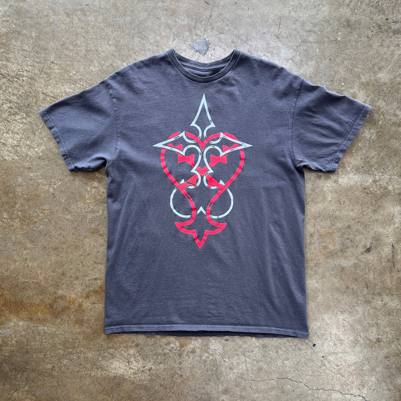 Disney Kingdom Hearts Logo Video Game Tee
