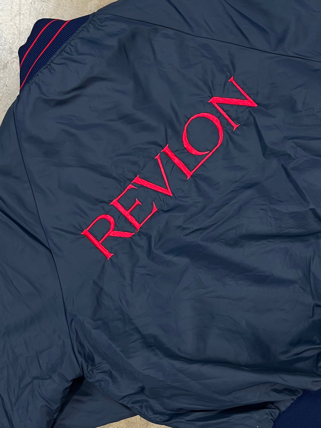 Revlon Company Texas Polo Bomber Jacket