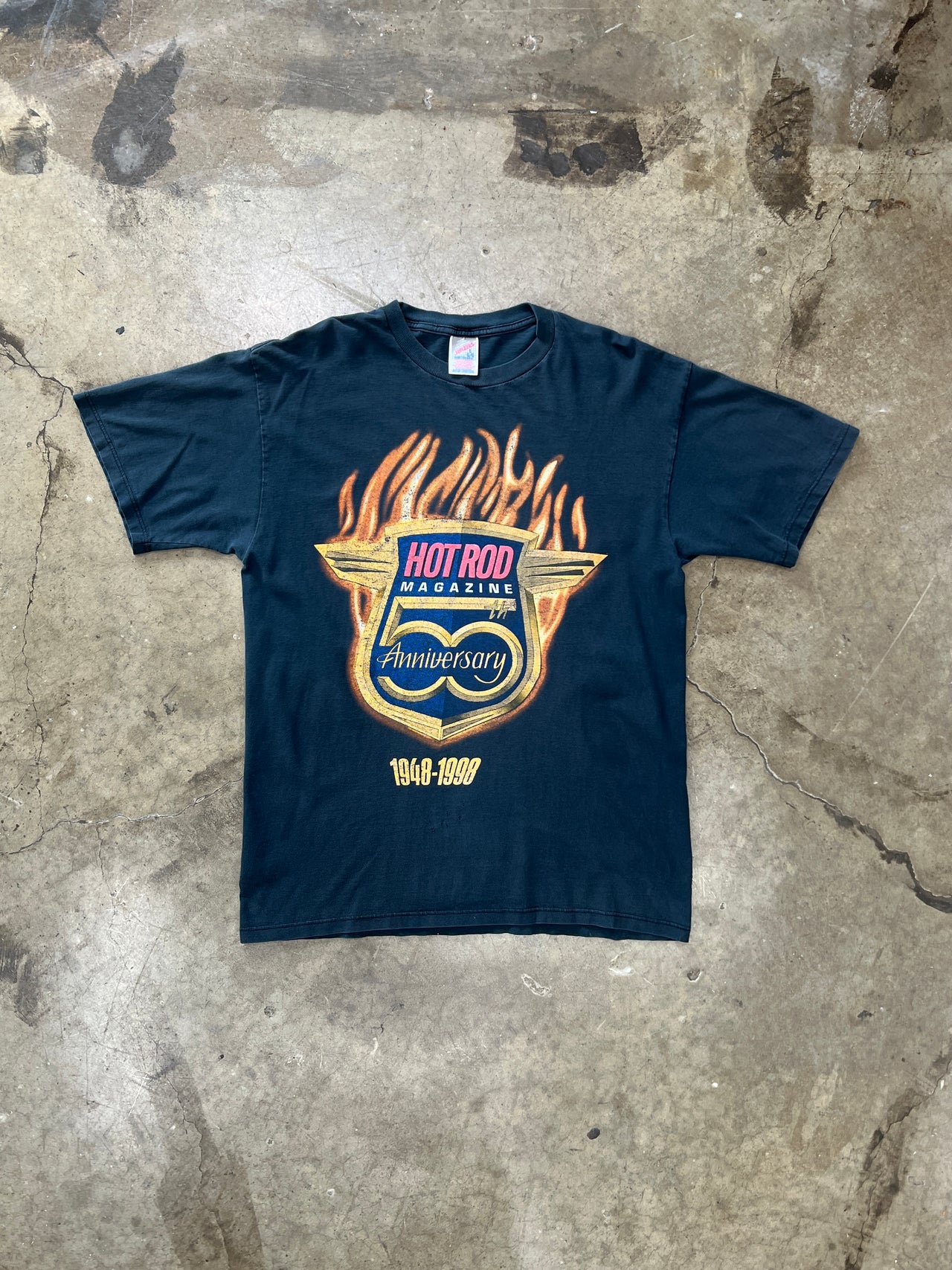 1998 Hot Rod Magazine Flame Tee