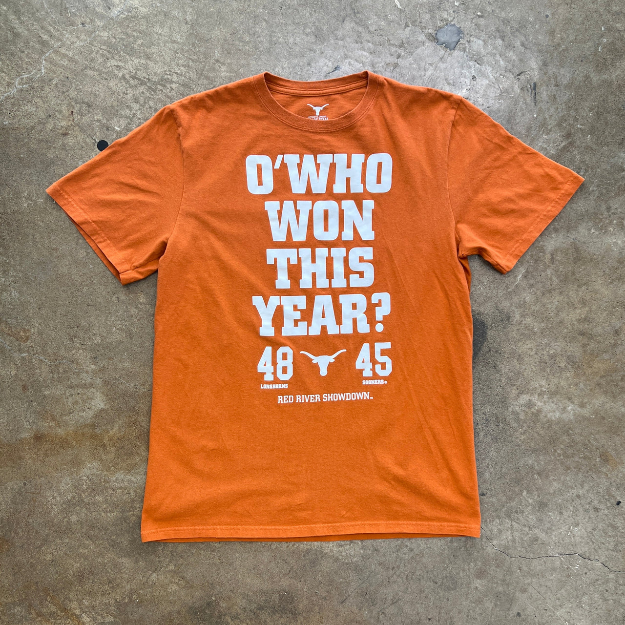 Texas Longhorns Football Who Won Sooners Tee