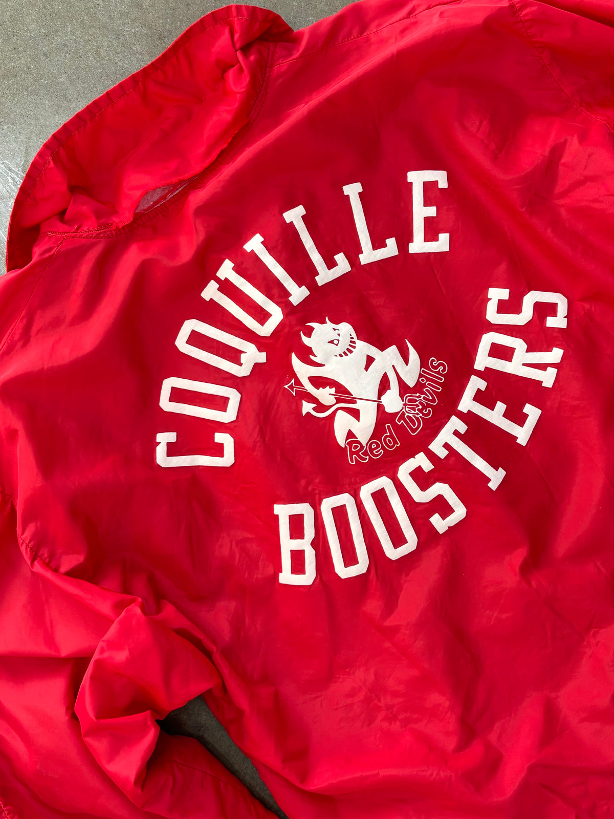 Russell Coquille Booster Red Devils Windbreaker XL