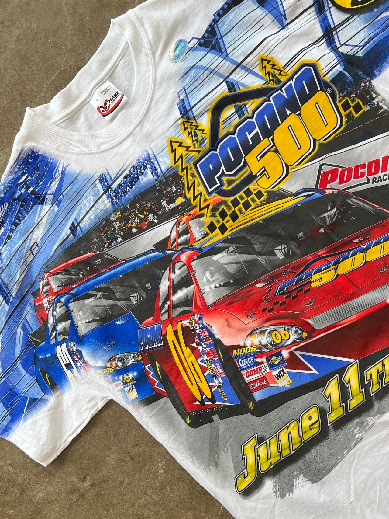 AOP NASCAR 2006 Pocono 500 Nextel Chase Authentics Tee