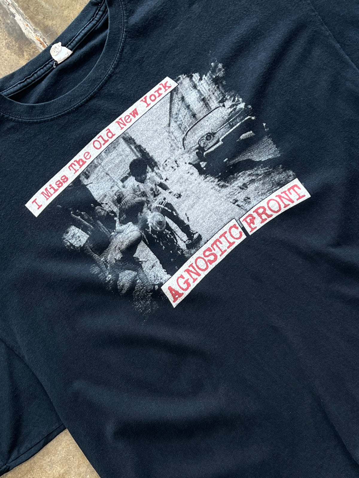 Agnostic Front I Miss the Old New York studio Album Band Tee