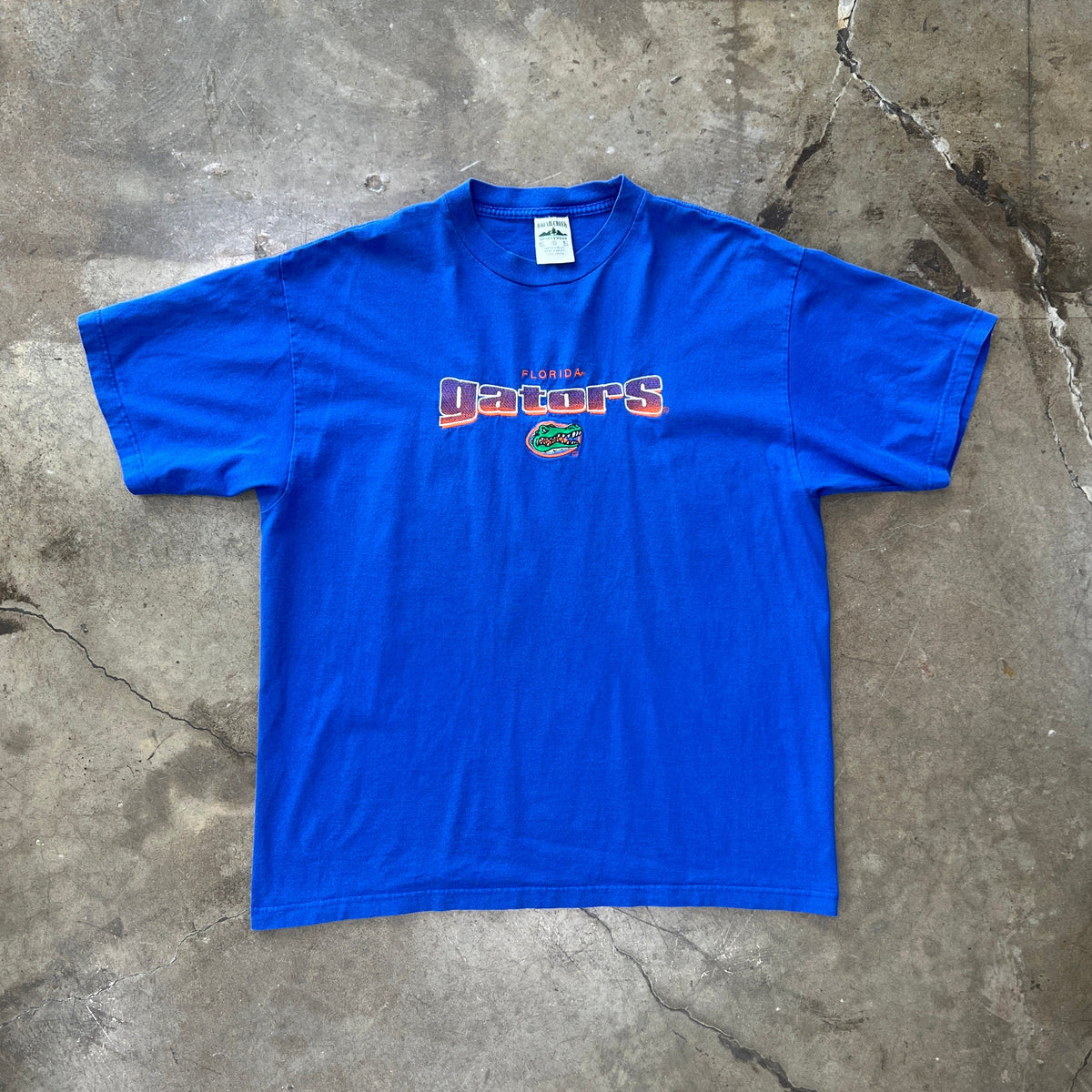 90s Florida Gators Embroidered Football Tee