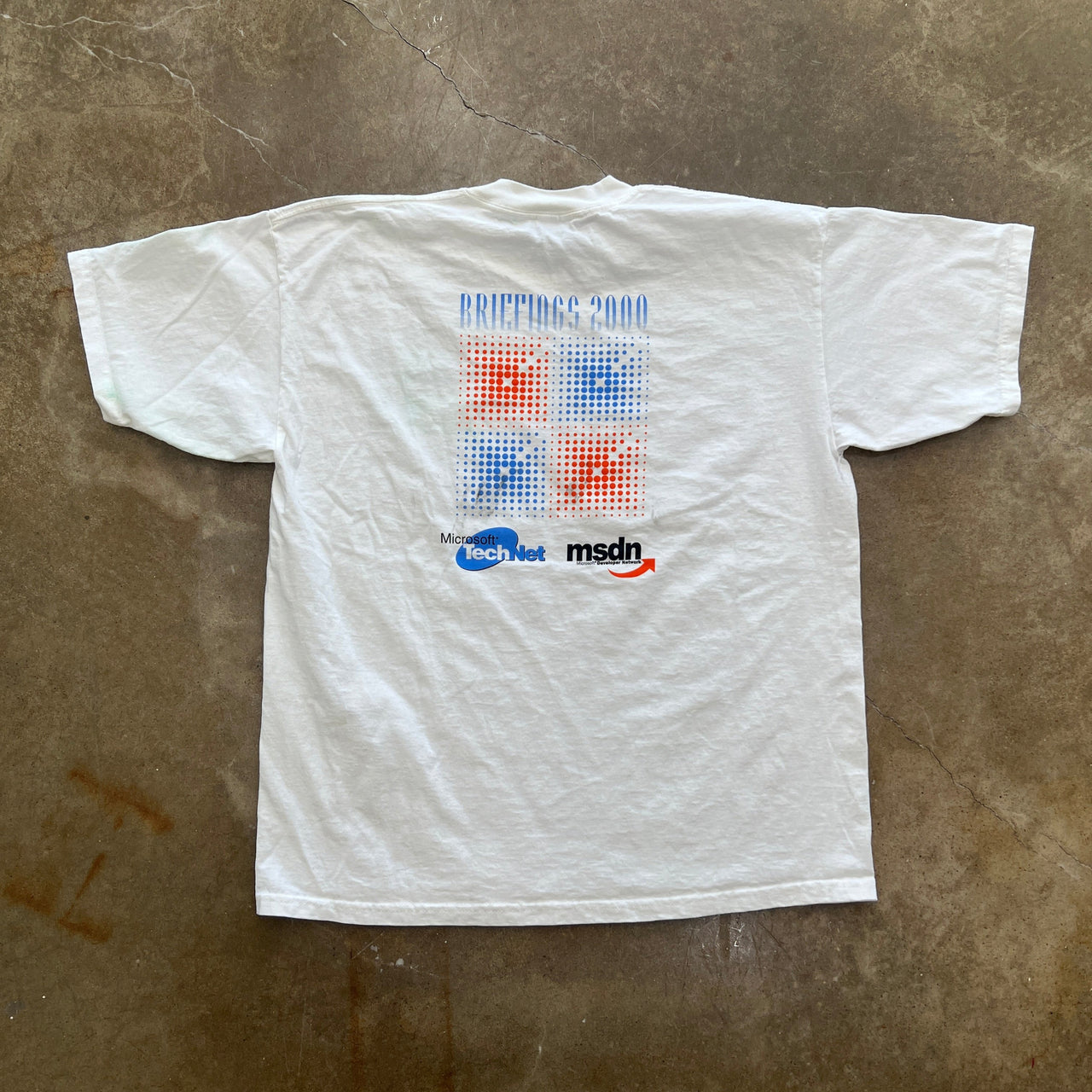 Mircosoft Briefings Graphic Tee XL