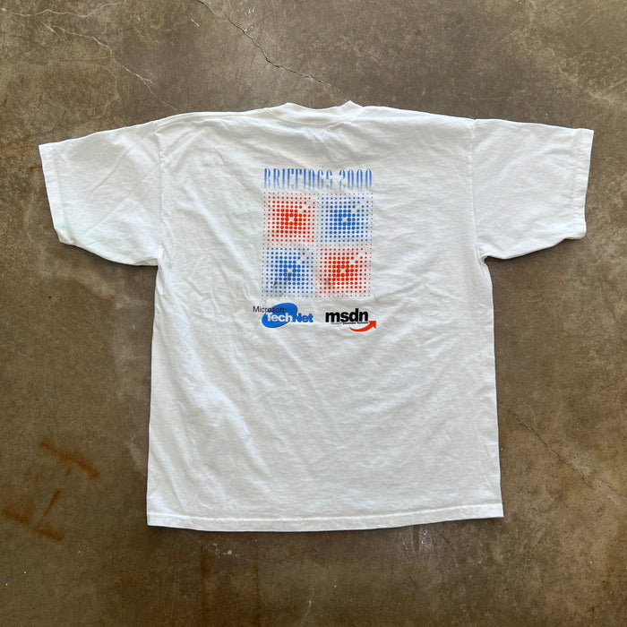 Mircosoft Briefings Graphic Tee XL