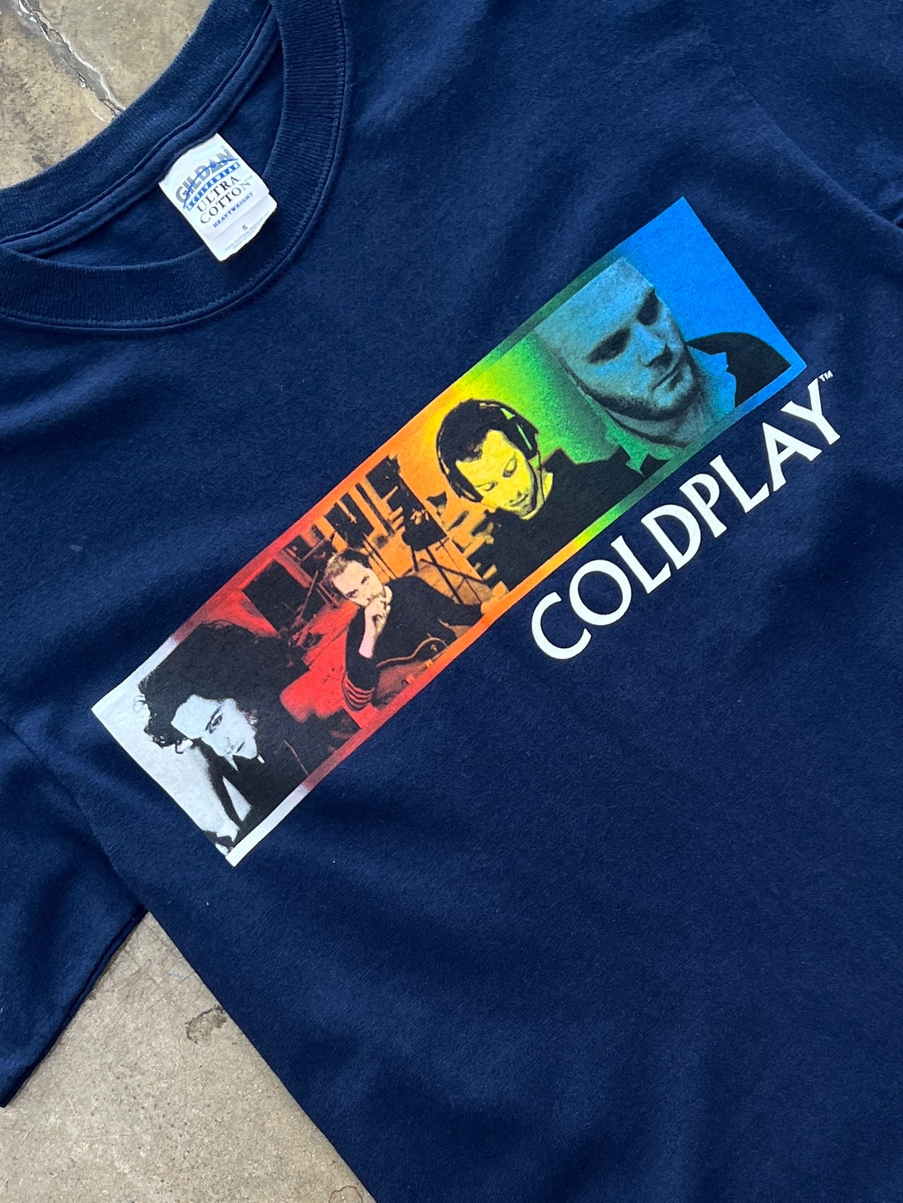 2006 Coldplay Twisted Logic Tour Band Tee