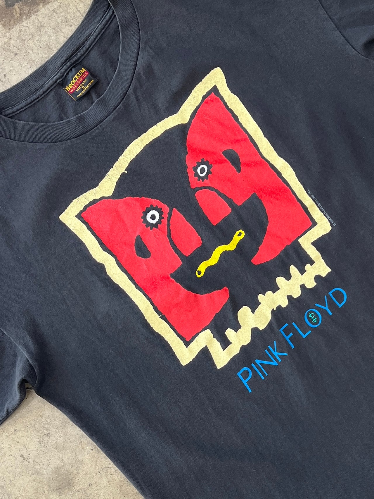 1994 Pink Floyd World Tour Band Tee Brockum Single Stitch