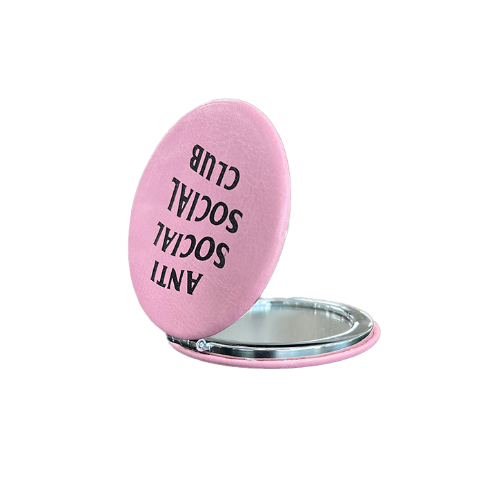 You Made Everything Up Compact Mirror - Pink