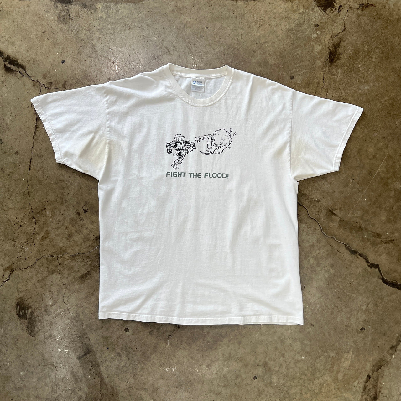 2005 Halo Video Game Hurricane Relief Parody Tee