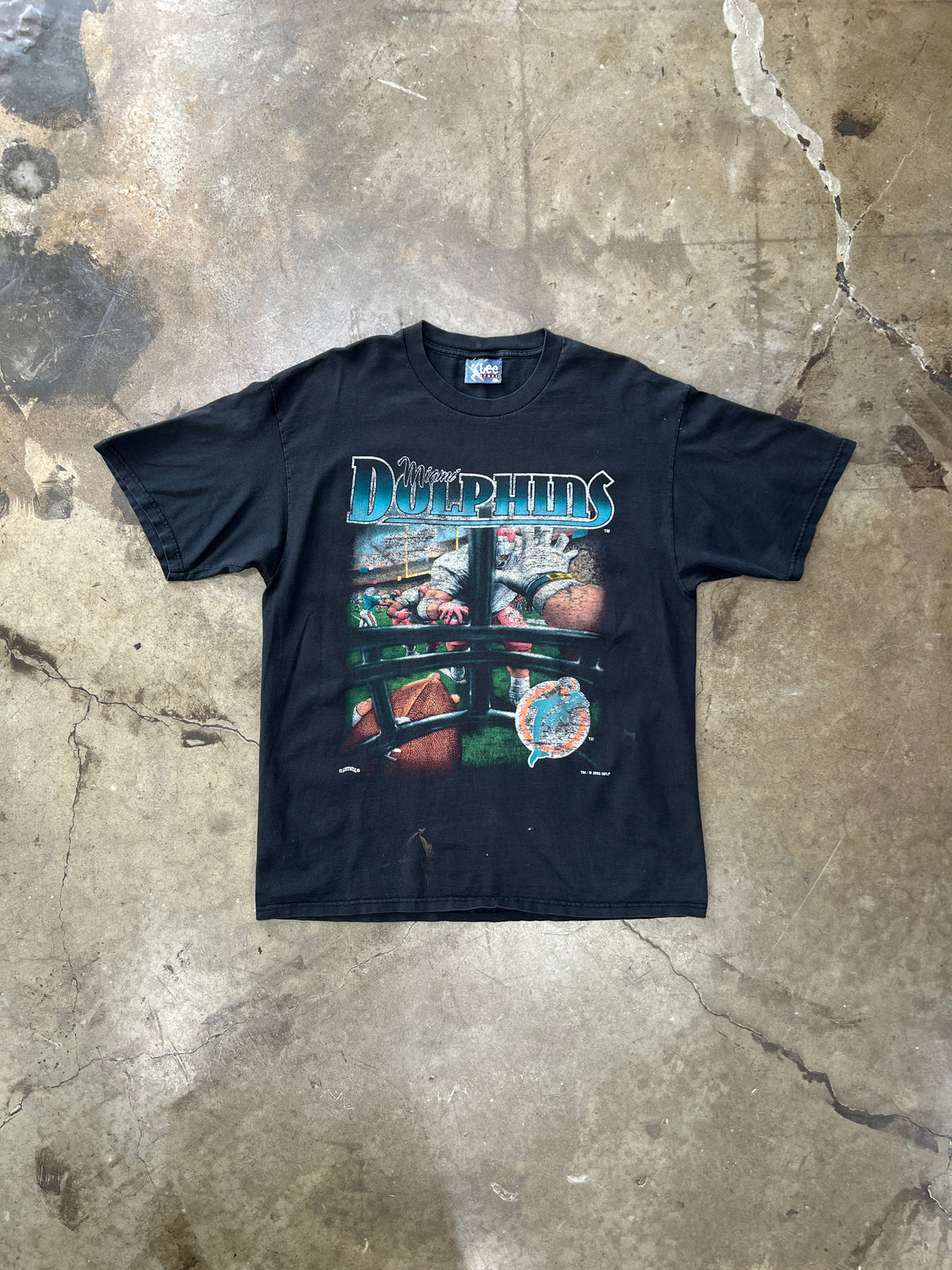 1995 NFL Miami Dolphins Lee Sports Tee