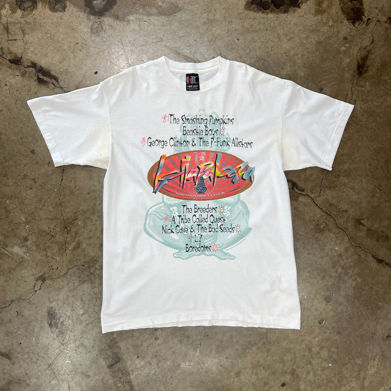 1994 Lollapalooza Smashing Pumpkins Music Festival Tee