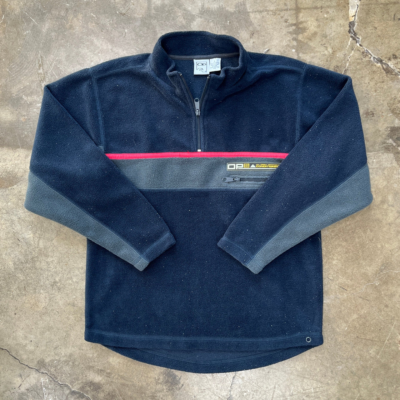 Ocean Pacific All Conditions Gear Quarter Zip Fleece