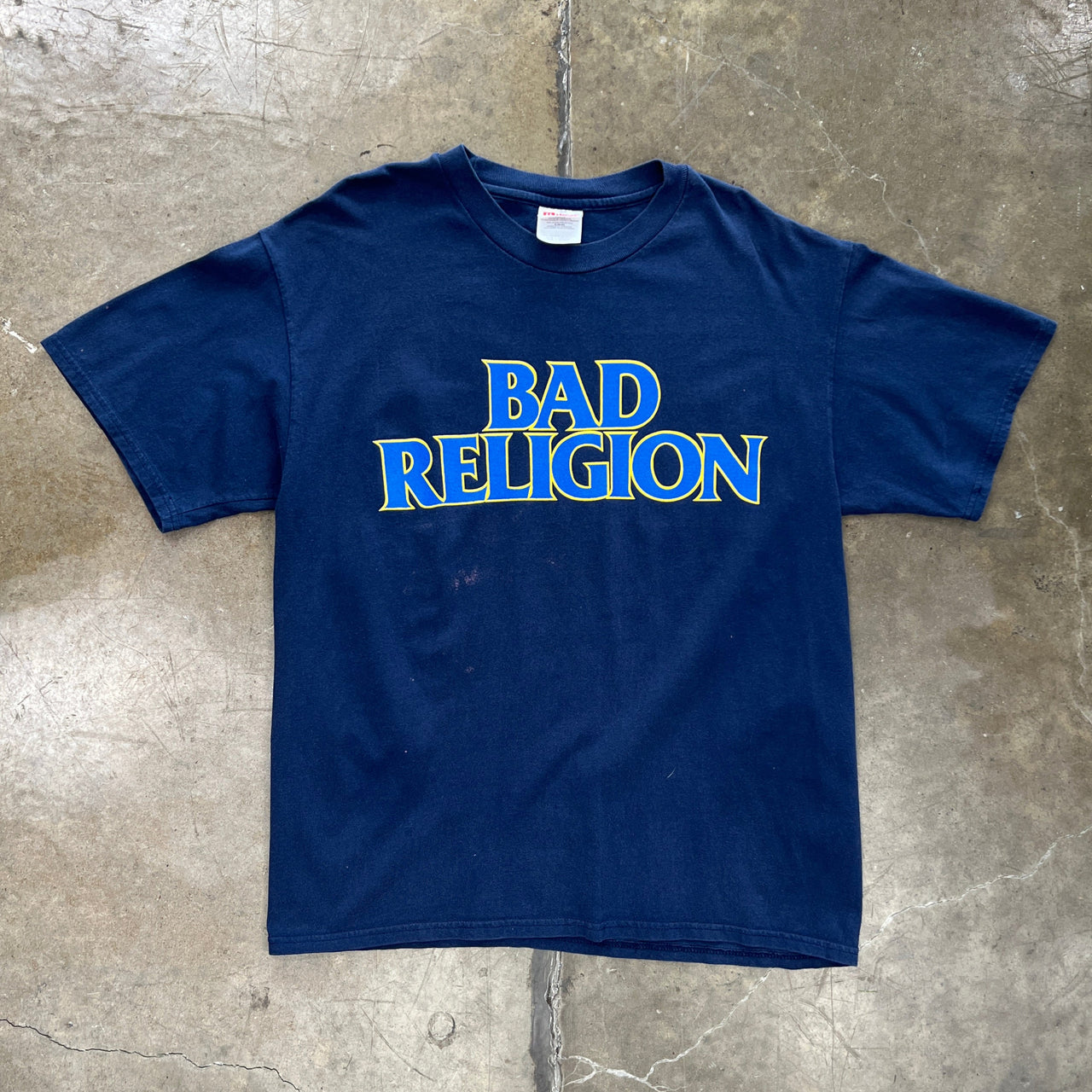 Bad Religion No Substance Stroked Logo Band Tee
