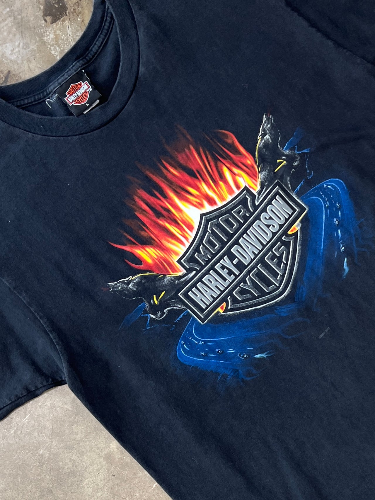 2002 Harley Davidson North Carolina Cape Fear Tee